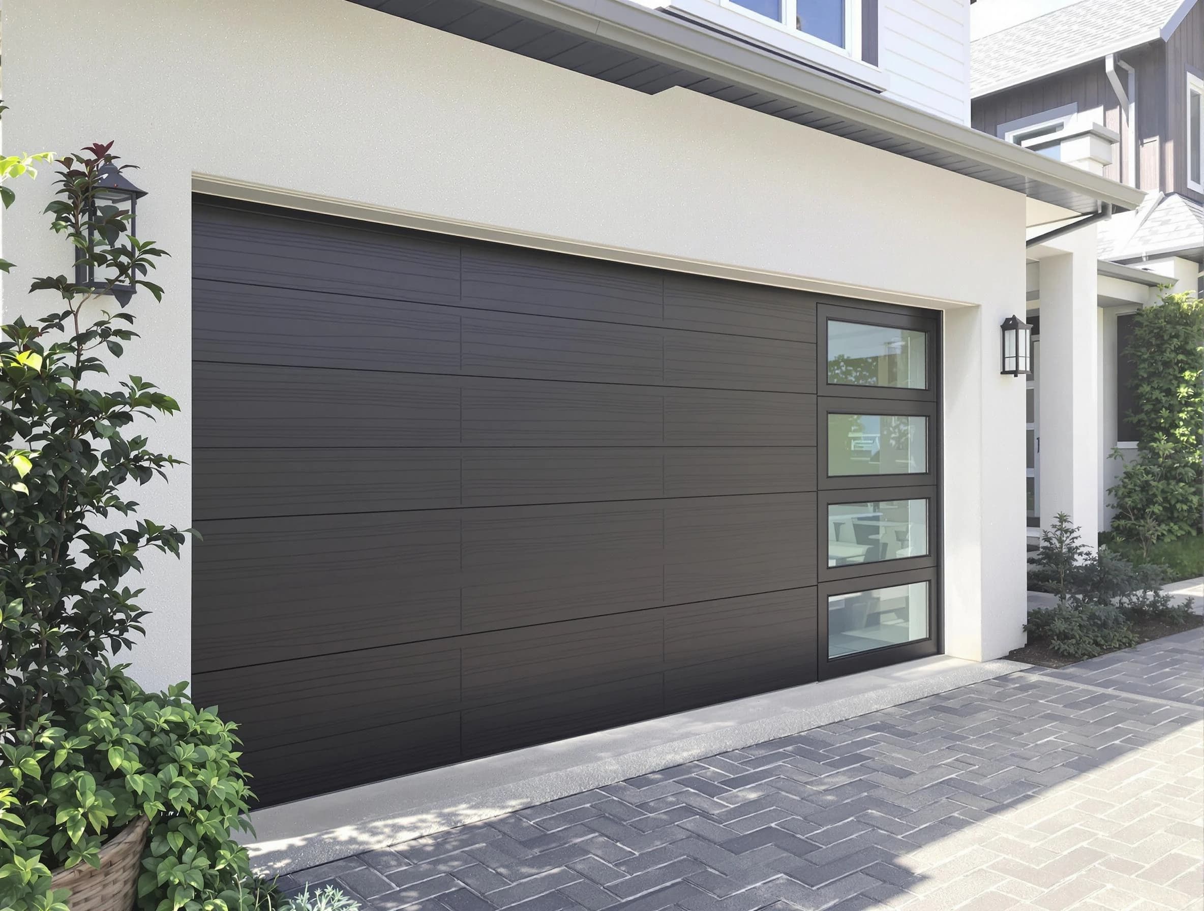 Custom garage door installation by Bensley Garage Door Repair in Bensley