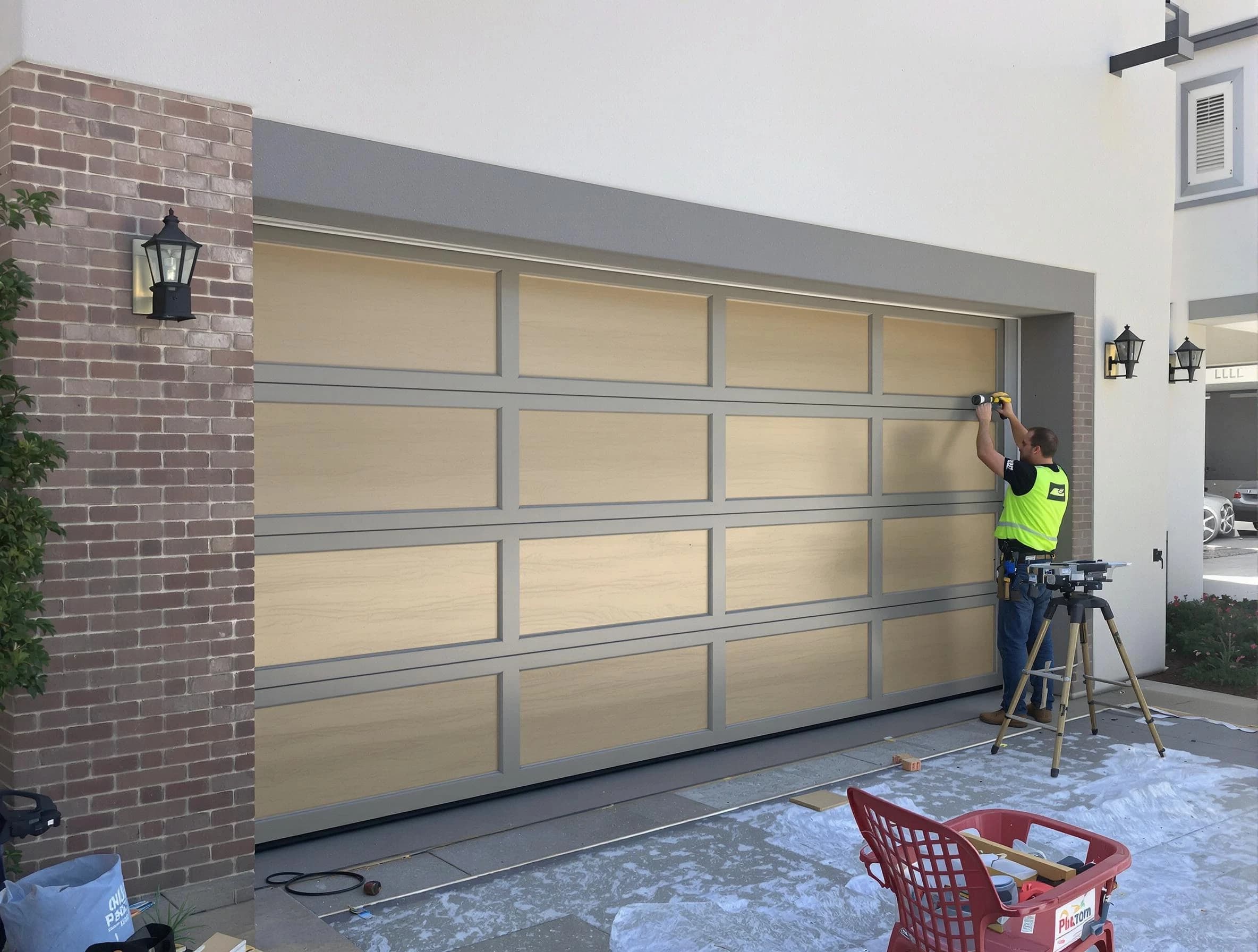 Garage door replacement service by Bensley Garage Door Repair in Bensley