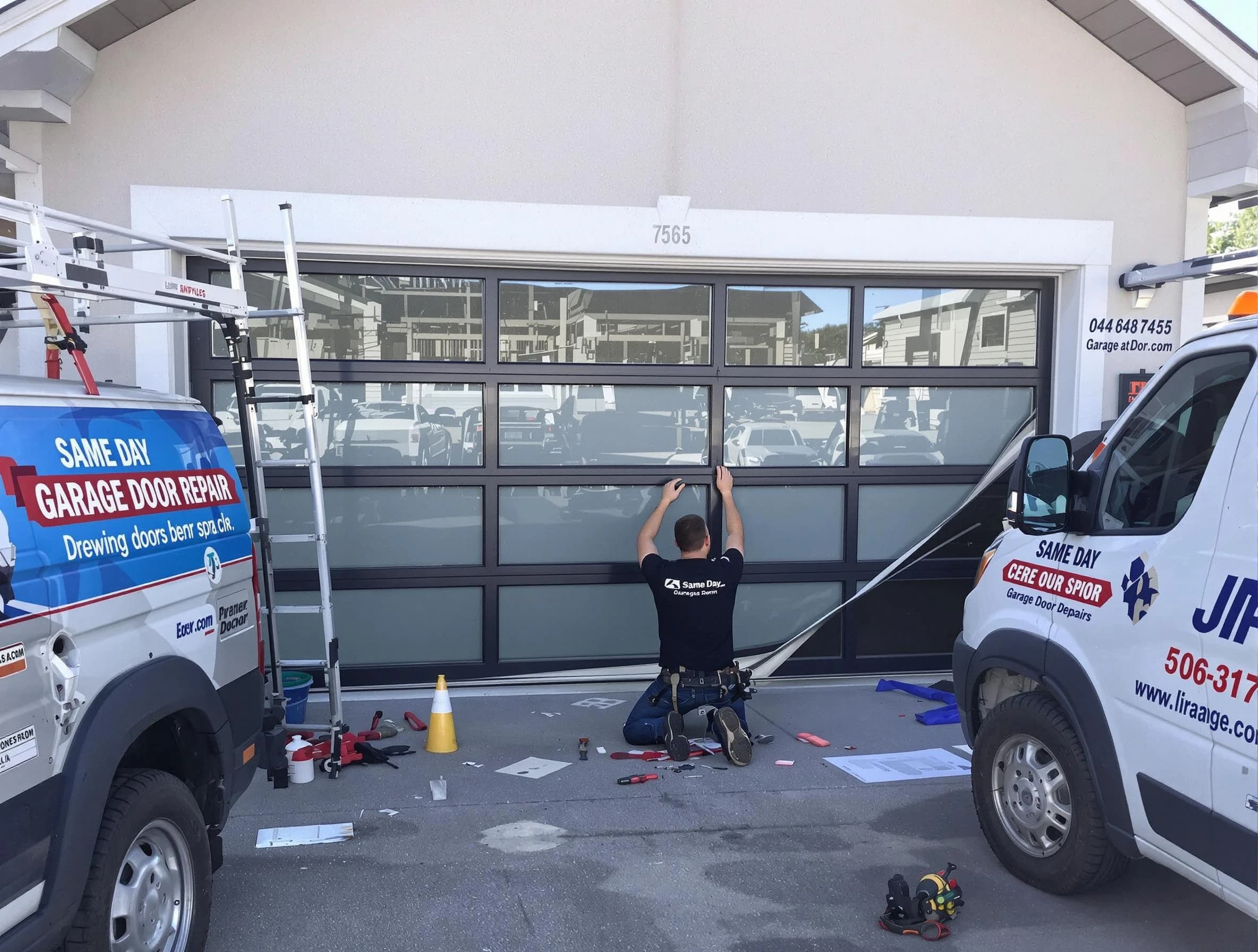 Bensley Garage Door Repair providing same-day garage door repair in Bensley