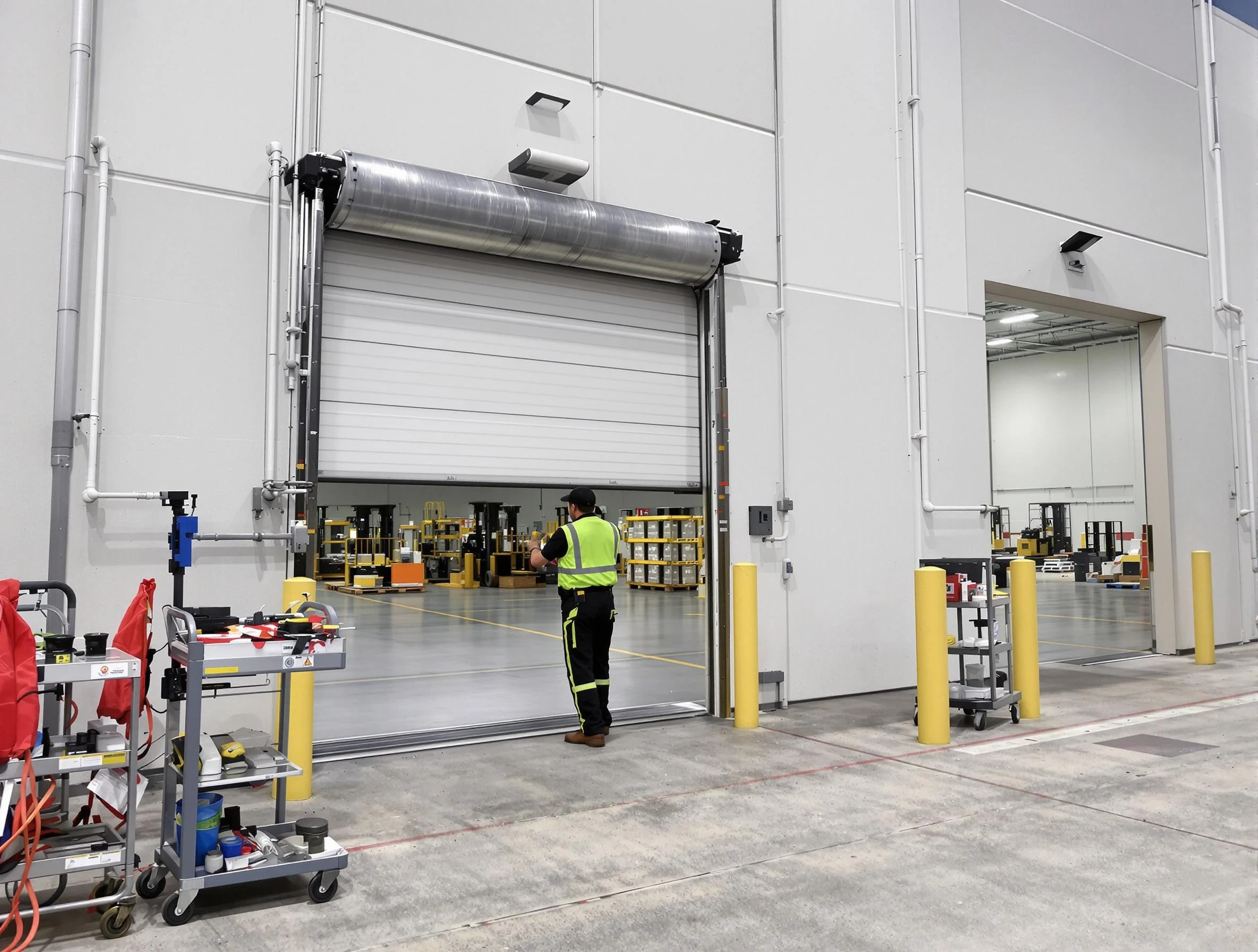 Commercial Garage Door Repair in Bensley