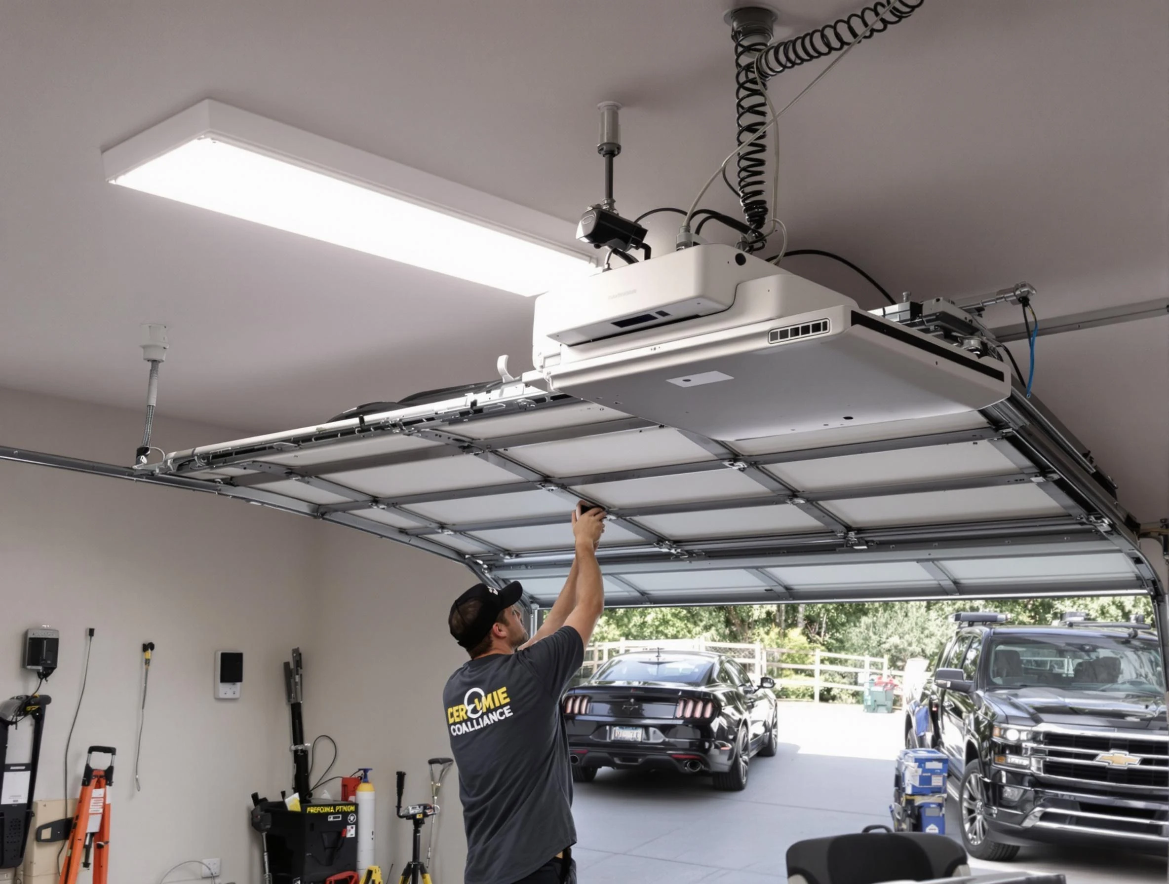 Garage Door Opener Installation in Bensley