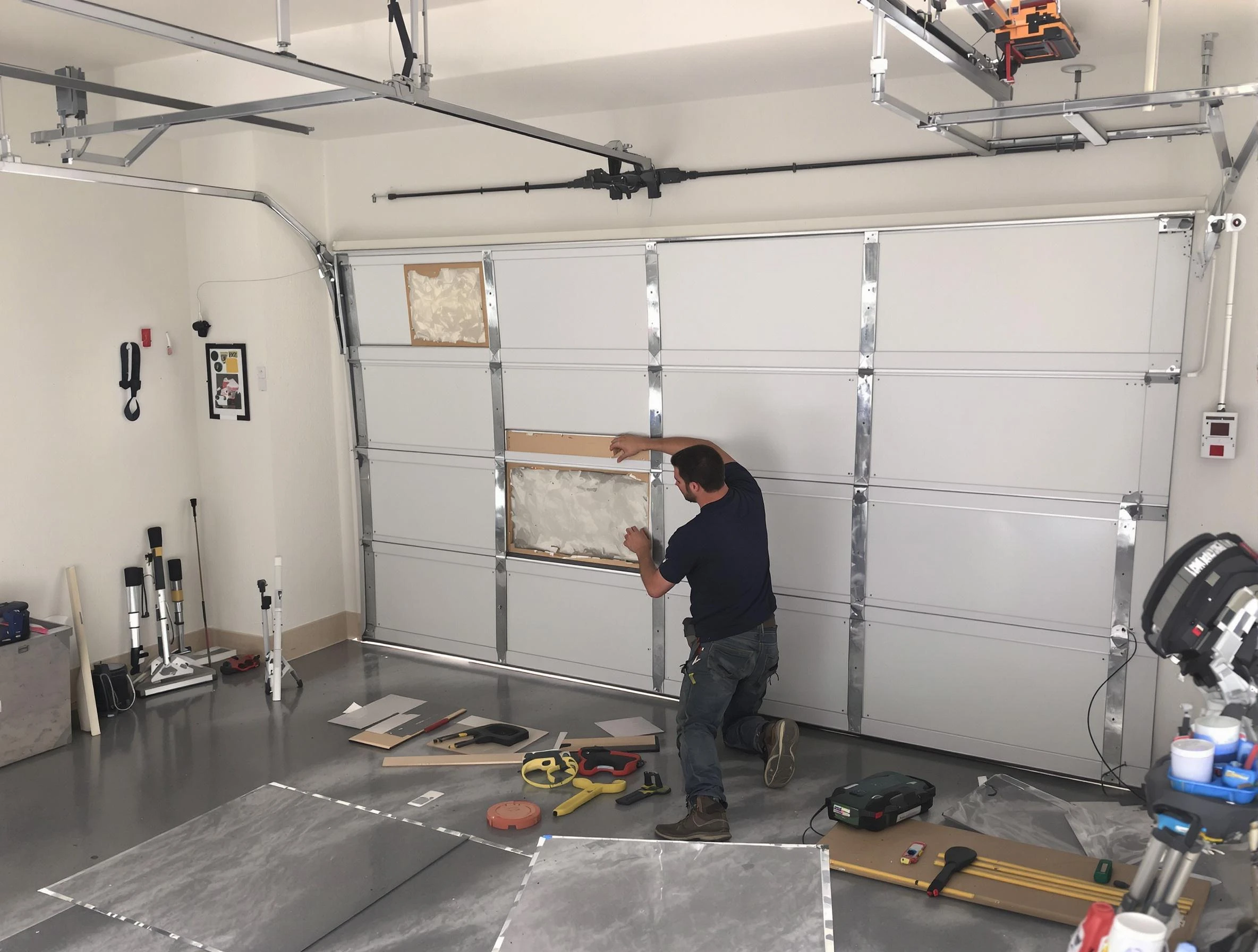 Garage Door Panel Repair in Bensley