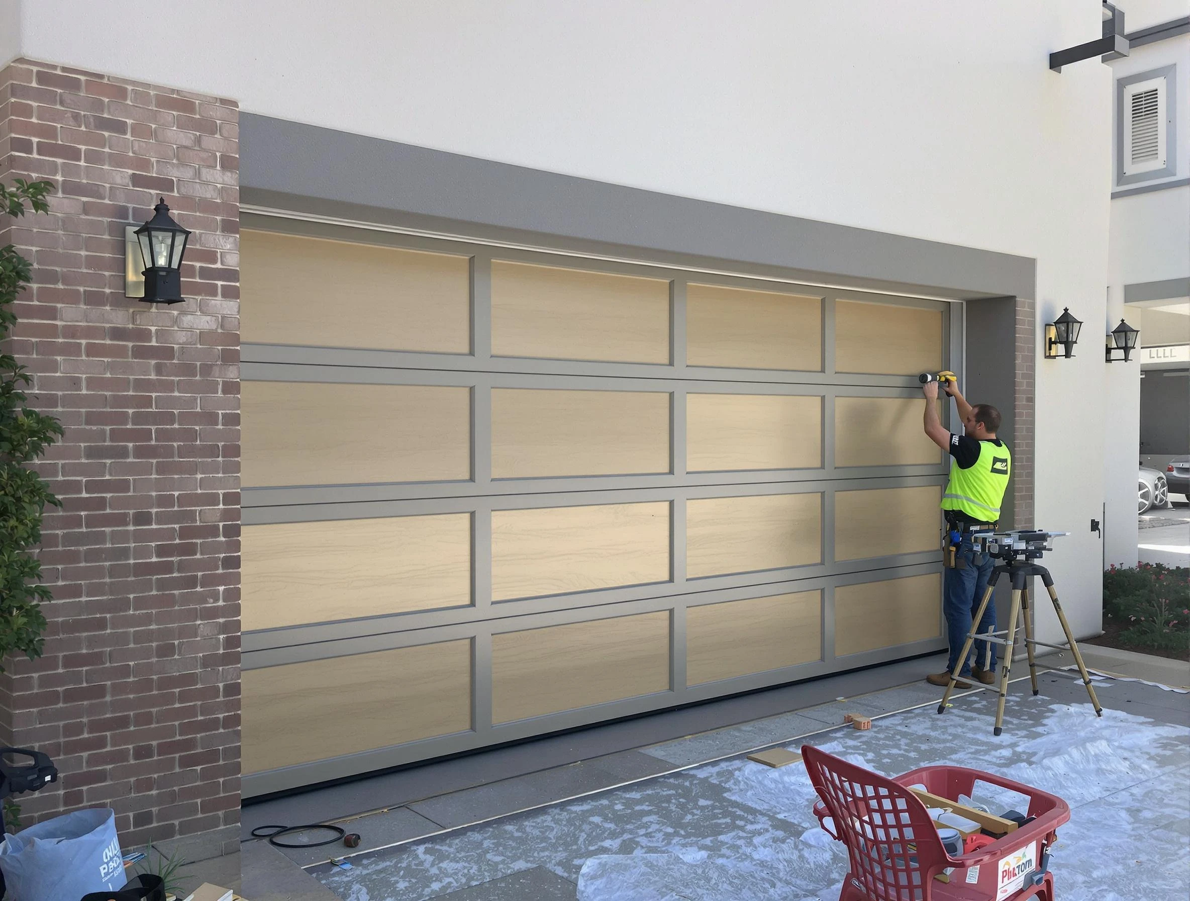 Garage door replacement service by Bensley Garage Door Repair in Bensley