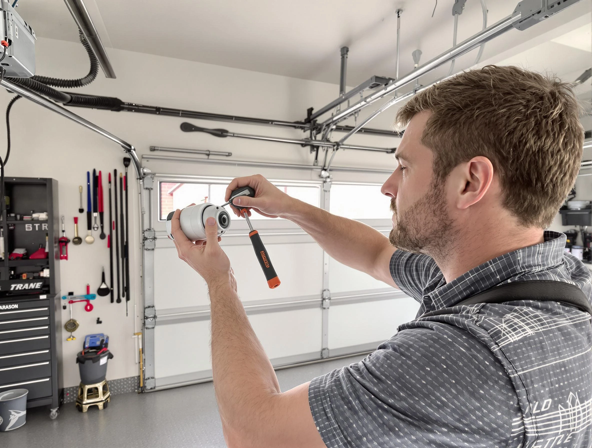 Garage door opener repair service by Bensley Garage Door Repair in Bensley